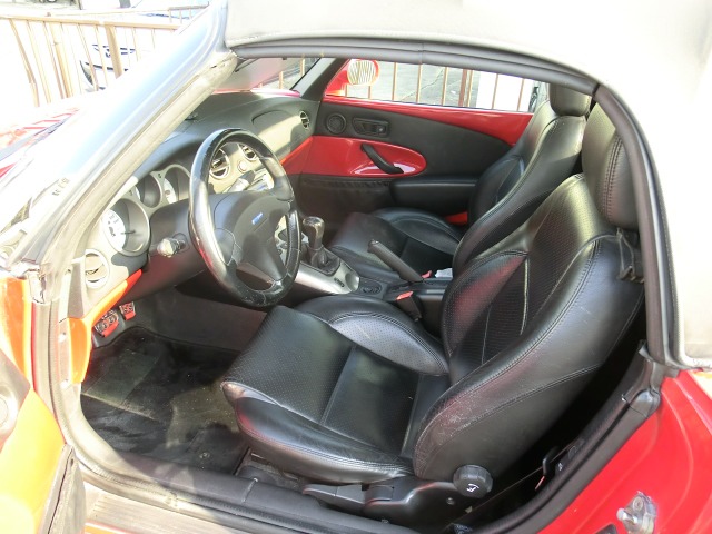 中古車 フィアット バルケッタ 5速mt ブラックレザーシート の中古車詳細 77 775km レッド 愛知県 68万円 中古車情報 中古車検索なら 車選びドットコム 車選び Com