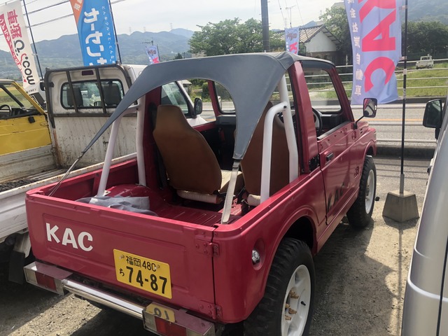 中古車 スズキ ジムニー 幌 Cc 4wd 作りました の中古車詳細 ピンク 福岡県 65万円 中古車情報 中古車検索なら 車 選びドットコム 車選び Com
