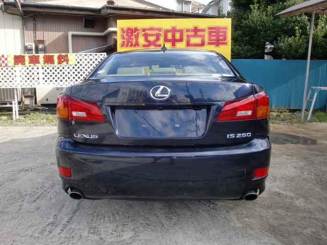 中古車 レクサス Is250 250 Hddナビ ドライブレコーダー Etc の中古車詳細 62 000km ダークブルー 神奈川県 49 8万円 中古車情報 中古車検索なら 車選びドットコム 車選び Com