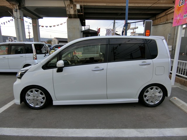 中古車 ダイハツ ムーヴカスタム X Sa 1オーナー 外15aw車高調 Hid の中古車詳細 54 000km パール 岡山県 59 8万円 中古車情報 中古車検索なら 車選びドットコム 車選び Com