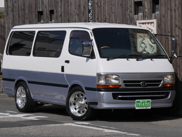 中古車 トヨタ ハイエースバン 2 0 スーパーgl E 100系最終型ショート標準低床ローダウン の中古車詳細 54 000km ホワイトシルバー 2bz 埼玉県 79 8万円 中古車情報 中古車検索なら 車選びドットコム 車選び Com