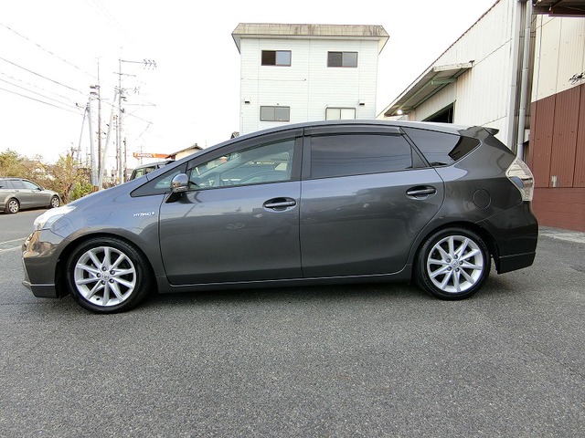 中古車 トヨタ プリウスα 1.8 S ツーリングセレクション エアロ HDD 