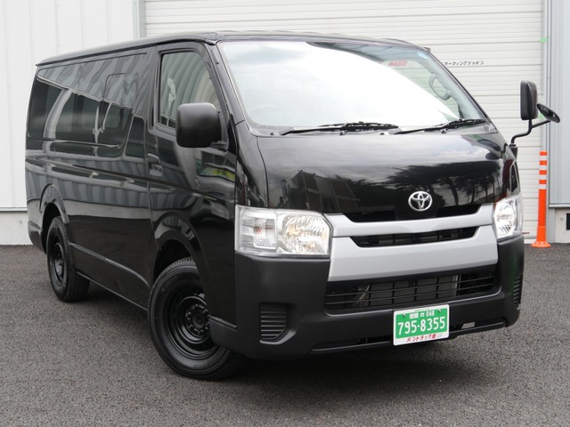 中古車 トヨタ ハイエースバン 3 0 Dx ディーゼル リアクーラー付9人乗ナビetcディーゼル の中古車詳細 000km ブラックマイカ9 埼玉県 158 8万円 中古車情報 中古車検索なら 車選びドットコム 車選び Com