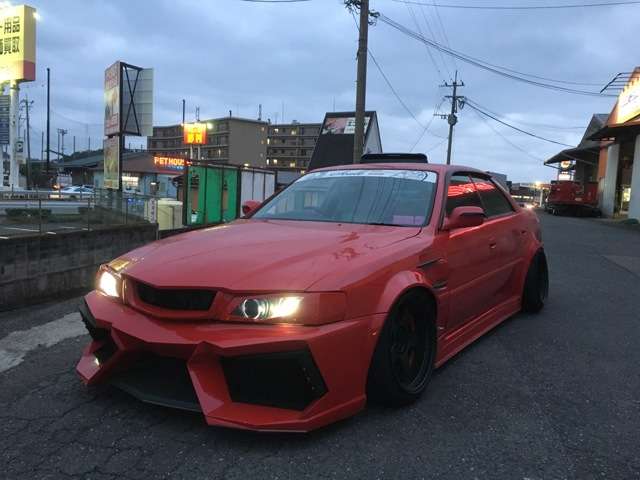 中古車 トヨタ チェイサー 2 5 ツアラーv 後期純正5速サンルーフ カスタム の中古車詳細 150 000km オールペン レッド 福岡県 価格応談 中古車情報 中古車検索なら 車選びドットコム 車選び Com