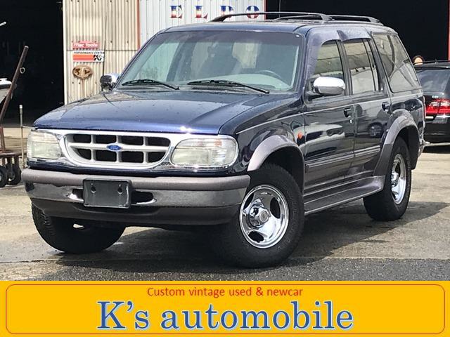 中古車 フォード エクスプローラー Xlt 4wd の中古車詳細 90 800km ブルー 長崎県 Sold Out 中古車情報 中古車 検索なら 車選びドットコム 車選び Com