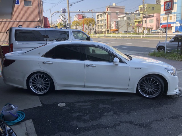 中古車情報 トヨタ クラウンアスリート ハイブリッド 2 5 S 修復歴無し の中古車詳細 走行距離 6 0万km カラー パールホワイト 販売地域 大阪府大阪市大正区 中古車を探すなら Carme カーミー 中古車