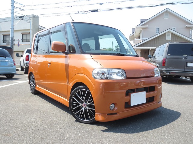 中古車 ダイハツ タント Rs ターボ 社外16ホイール ローダウン 105 338km オレンジ 埼玉県 18 5万円 中古車情報 中古車検索なら 車選び Com