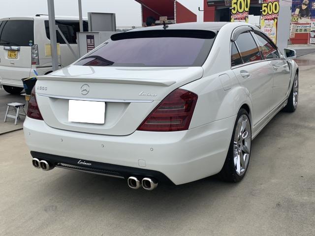 中古車 メルセデス ベンツ S500ロング Amg スポーツエディション ロリンザー21インチaw エアサス の中古車詳細 66 400km パールホワイト 佐賀県 185 9万円 中古車情報 中古車検索なら 車選びドットコム 車選び Com