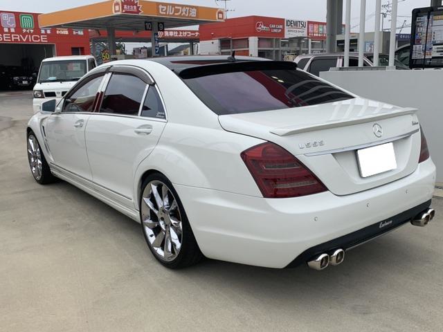中古車 メルセデス ベンツ S500ロング Amg スポーツエディション ロリンザー21インチaw エアサス の中古車詳細 66 400km パールホワイト 佐賀県 185 9万円 中古車情報 中古車検索なら 車選びドットコム 車選び Com