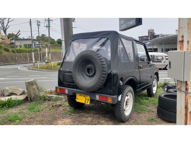 中古車 スズキ ジムニー 幌 Cc 4wd 車検2年 2ストエンジン Msd点火 の中古車詳細 87 000km 艶消しブラック 福岡県 69万円 中古車情報 中古車検索なら 車選びドットコム 車選び Com