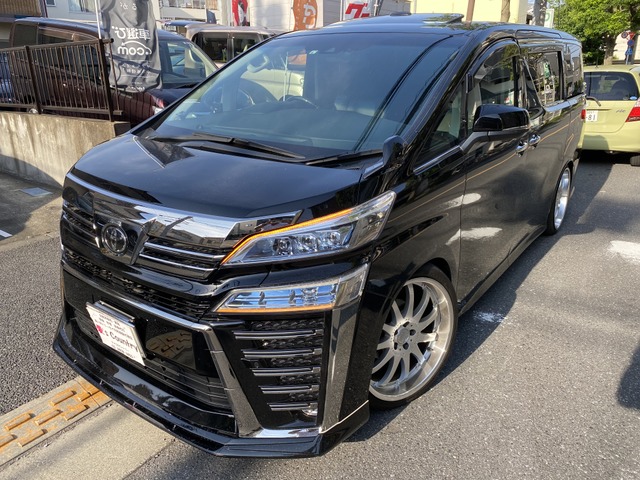 中古車 トヨタ ヴェルファイア 2 5 Z Gエディション 車高調カールソン21インチエアロ の中古車詳細 9 100km ブラック 東京都 Sold Out 中古車情報 中古車検索なら 車選びドットコム 車選び Com