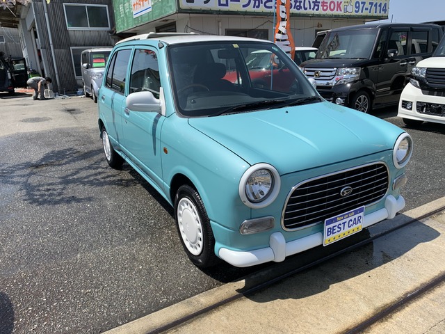 中古車 ダイハツ ミラジーノ ジーノ パールツートンカラーオールペン の中古車詳細 114 000km グリーンツートン 佐賀県 39万円 中古車情報 中古車検索なら 車選びドットコム 車選び Com