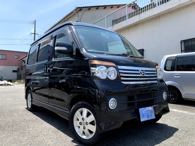 中古車 ダイハツ アトレーワゴン 人気のアトレーワゴン ターボ パワスラ 92 114km ブラック 福岡県 Sold Out 中古車 情報 中古車検索なら 車選び Com