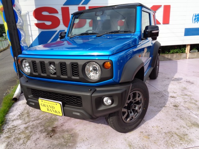 中古車 スズキ ジムニーシエラ 1 5 Jc 4wd 極上車レーダーブレーキサポート の中古車詳細 6km ブルーツートン 愛知県 価格応談 中古車情報 中古車検索なら 車選びドットコム 車選び Com