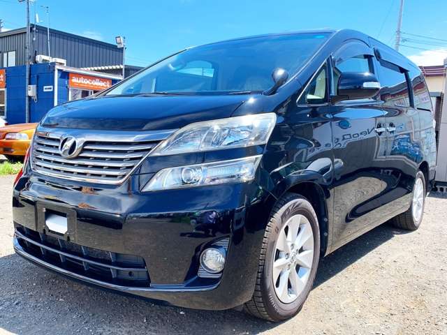 中古車 トヨタ ヴェルファイア 3 5 Vl 4wd 自社ローン My Neoオートローン 95 000km 黒 北海道 Sold Out 中古車情報 中古車検索なら 車選びドットコム