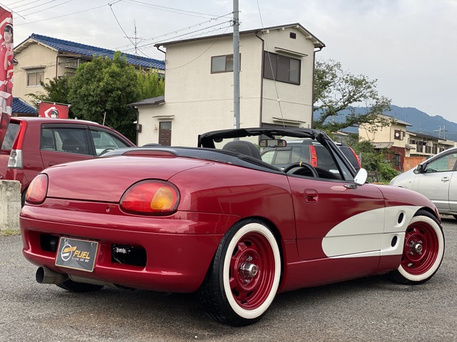 中古車 スズキ カプチーノ フルオープン ターボ の中古車詳細 70 700km マルーン 奈良県 110万円 中古車情報 中古車検索なら 車選びドットコム 車選び Com