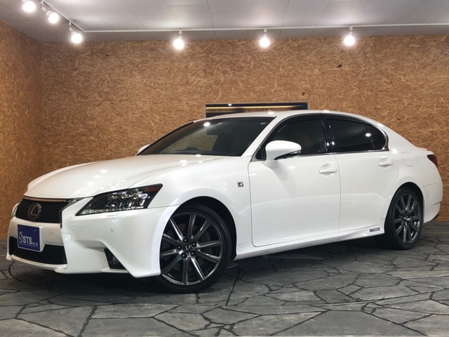 中古車 レクサス Gs450h Fスポーツ サンルーフ マークレビンソン デイライト の中古車詳細 129 000km パールホワイト 埼玉県 1 8万円 中古車情報 中古車検索なら 車選びドットコム 車選び Com