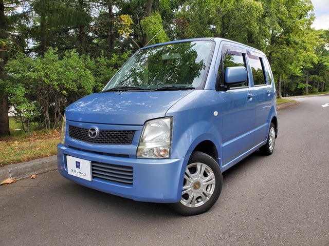 中古車 マツダ Az ワゴン 4wd 47 000km ブルー 北海道 Sold Out 中古車情報 中古車検索なら 車選び Com