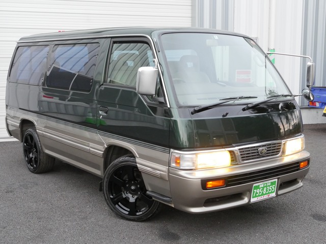 中古車 日産 ホーミーコーチ 3 0 Gtクルーズs V6ガソリン記録簿付8人乗り回転シート の中古車詳細 49 300km ダークグリーンp ベージュgp 埼玉県 Sold Out 中古車情報 中古車検索なら 車選びドットコム 車選び Com