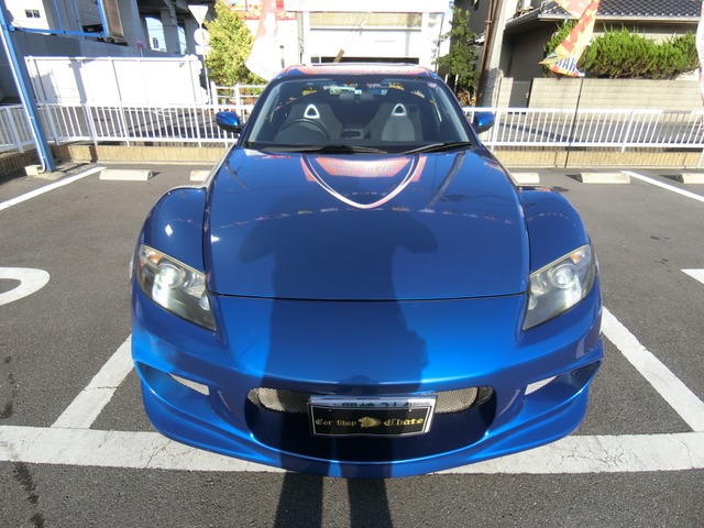 中古車 マツダ Rx 8 5mt 外品エアロ Work17aw の中古車詳細 78 000km ブルーm 岡山県 99 8万円 中古車 情報 中古車検索なら 車選びドットコム 車選び Com