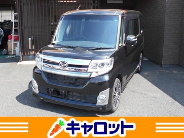 中古車 ダイハツ タントカスタム Rs トップエディション Saii ターボ Sdナビ バックカメラ Etc の中古車詳細 58 000km 黒 京都府 119 1万円 中古車情報 中古車検索なら 車選びドットコム 車選び Com