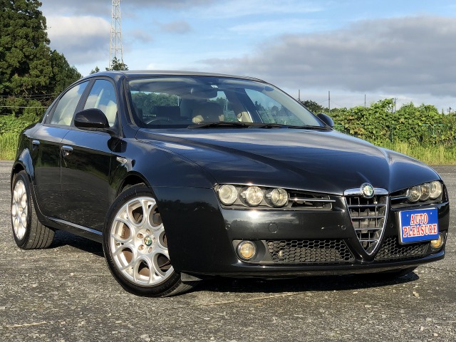 中古車 アルファロメオ アルファ159 2 2 Jts セレスピード ヴィラ デステii 禁煙車 プッシュスタート Etc Hid の中古車詳細 64 656km ブラック 茨城県 72 9万円 中古車情報 中古車検索なら 車選びドットコム 車選び Com