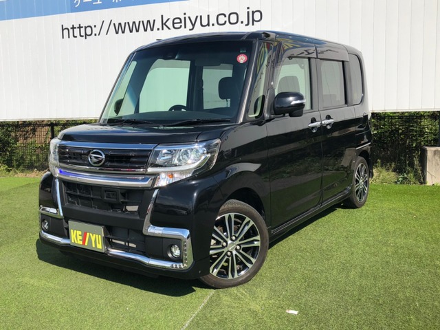 中古車 ダイハツ タントカスタム Rs トップエディション Saii ターボ 自動ブレーキ Sdナビ Bカメラ の中古車詳細 25 233km ブラック 栃木県 129 9万円 中古車情報 中古車検索なら 車選びドットコム 車選び Com