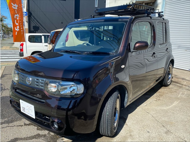 中古車 日産 キューブ 1 5 15x Mセレクション の中古車詳細 55 000km ブラウン 愛知県 27 8万円 中古車情報 中古車 検索なら 車選びドットコム 車選び Com