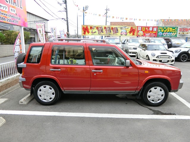 中古車 日産 ラシーン 1 5 タイプa 4wd 背面タイヤ Hddナビ Cd Dvd再生 の中古車詳細 118 000km ワインレッド 岡山県 万円 中古車情報 中古車検索なら 車選びドットコム 車選び Com