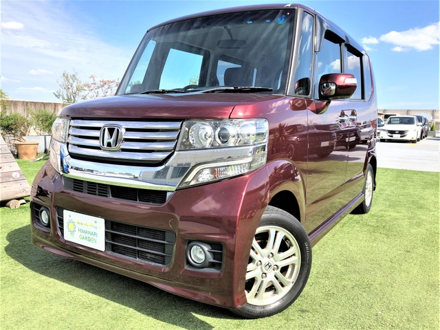 中古車 ホンダ N Box G Lパッケージ 両側パワースライドドア 純正aw の中古車詳細 50 800km ワインレッド 大阪府 69 9万円 中古車情報 中古車検索なら 車選びドットコム 車選び Com