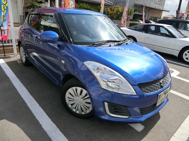 中古車 スズキ スイフト 1 2 Xg Dje アイドリングストップ ナビtv Bカメラ の中古車詳細 59 000km ブルー 岡山県 39 8万円 中古車情報 中古車検索なら 車選びドットコム 車選び Com