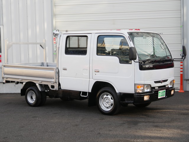 中古車 日産 アトラス Wキャブ6人乗1 25tnoxpm適合 の中古車詳細 61 000km ホワイトシルバー 埼玉県 Sold Out 中古車情報 中古車検索なら 車選びドットコム 車選び Com