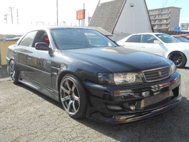 中古車 トヨタ チェイサー ツアラーv の中古車詳細 187 000km 深緑 福岡県 165万円 中古車情報 中古車検索なら 車選びドットコム 車選び Com