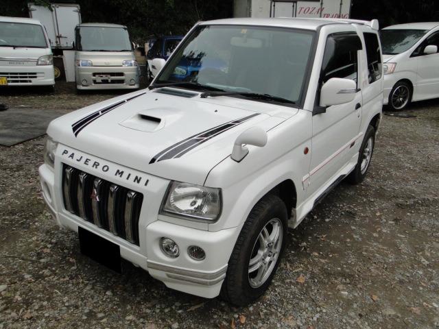 中古車情報 三菱 パジェロミニ デューク 4wd 修復歴無し の中古車詳細 走行距離 13 0万km カラー 白 販売地域 千葉県船橋市 中古車 を探すなら Carme カーミー 中古車