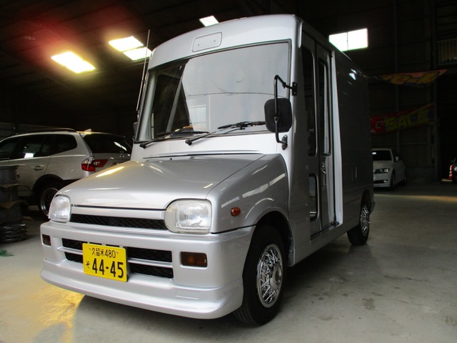 中古車 ダイハツ ミラウォークスルーバン の中古車詳細 シルバー 福岡県 69万円 中古車情報 中古車検索なら 車選びドットコム 車 選び Com