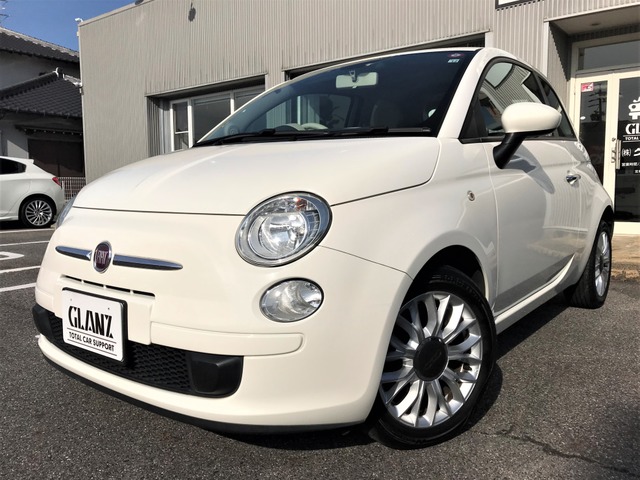 中古車 フィアット 500 ペッレ ワンオーナ 2dinナビ 地デジ Etc の中古車詳細 105 029km ボサノバホワイト 愛知県 79 8万円 中古車情報 中古車検索なら 車選びドットコム 車選び Com