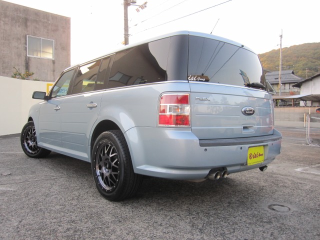 中古車 フォード フレックス 希少車 7人乗り 皮シート 保証付 の中古車詳細 113 069km ライトブルーメタリック 岡山県 118万円 中古車情報 中古車検索なら 車選びドットコム 車選び Com