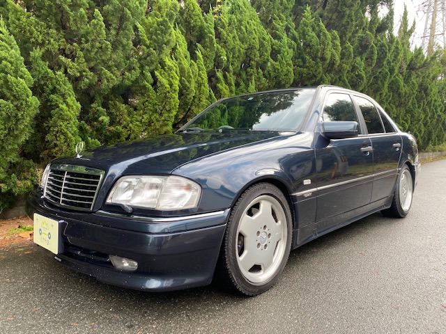 中古車 メルセデス ベンツ Amg C36 右ハンドル 5at の中古車詳細 115 000km 紺 京都府 2万円 中古車情報 中古車検索なら 車選びドットコム 車選び Com