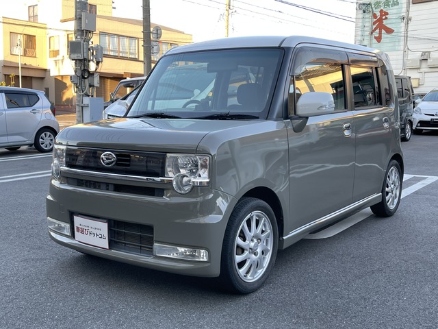 中古車 ダイハツ ムーヴコンテ カスタム Rs 電動シート ツートン オールペン の中古車詳細 69 500km グリーン 三重県 40万円 中古車情報 中古車検索なら 車選びドットコム 車選び Com