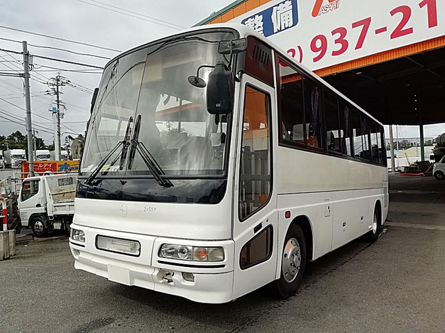 中古車 三菱ふそう エアロミディ バス 25人乗り小型バス観光仕様貫通トランク有 の中古車詳細 428 000km ホワイト 福岡県 280万円 中古車情報 中古車検索なら 車選びドットコム 車選び Com