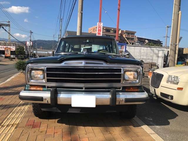 中古車 クライスラー ジープ グランドワゴニア 5 9 の中古車詳細 108 000km グリーン 福岡県 298万円 中古車情報 中古車 検索なら 車選びドットコム 車選び Com