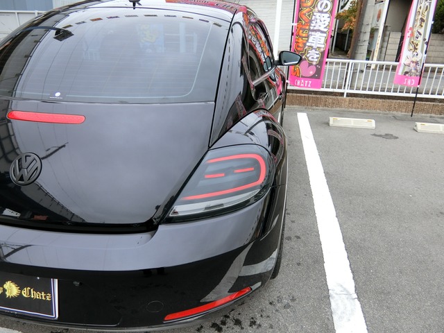 中古車 フォルクスワーゲン ザ ビートル デザイン ターボ ディーラー車 外19aw 車高調 の中古車詳細 52 000km ブラック 岡山県 155万円 中古車情報 中古車検索なら 車選びドットコム 車選び Com