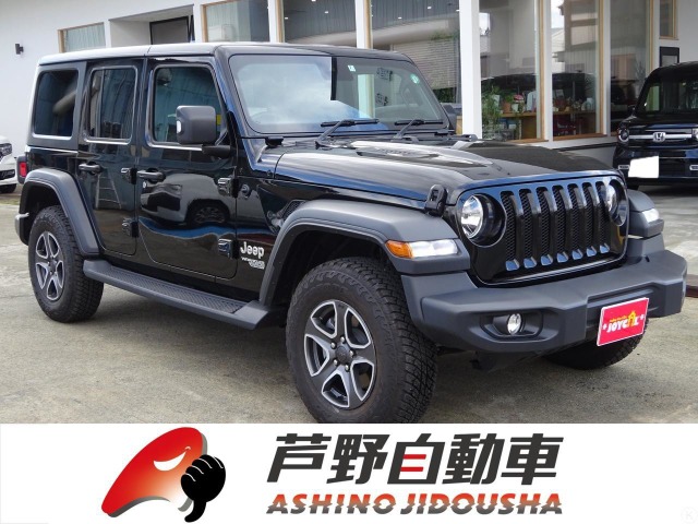 中古車 クライスラー ジープ ラングラーアンリミテッド スポーツ 4wd 元試乗車 の中古車詳細 2 553km ブラック 山形県 484 8万円 中古車情報 中古車検索なら 車選びドットコム 車選び Com