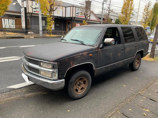 中古車 シボレー タホ Lt 4wd 新車並行アメ車旧車バイク等交換下取りok の中古車詳細 140 000km ブラック 神奈川県 63 8万円 中古車情報 中古車検索なら 車選びドットコム 車選び Com