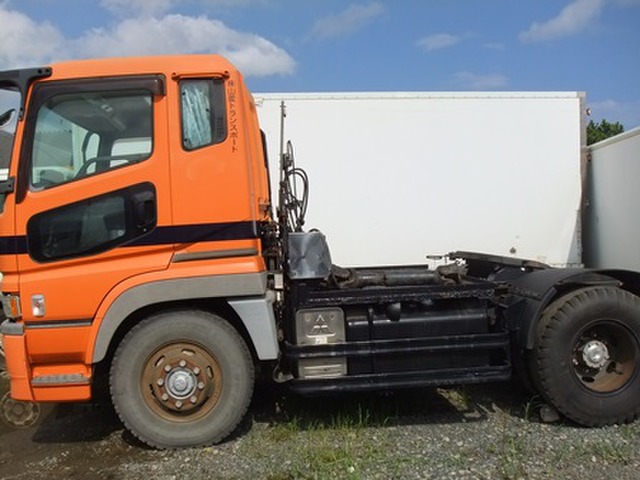 中古車 三菱ふそう スーパーグレート トレーラーヘッド の中古車詳細 オレンジ 福島県 35万円 中古車情報 中古車検索なら 車選びドットコム 車選び Com