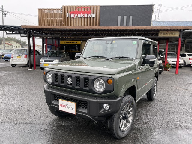 中古車 スズキ ジムニー Xc 4wd 純正16インチアルミ シートヒーター の中古車詳細 登録済未使用車 5km ジャングルグリーン 岐阜県 218万円 中古車情報 中古車検索なら 車選びドットコム 車選び Com