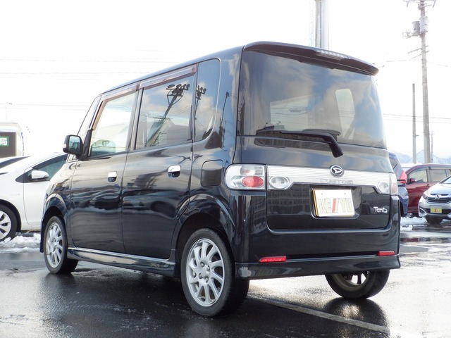 中古車 ダイハツ タントカスタム Vsターボ 特別仕様車 社外sdナビ 禁煙車 の中古車詳細 745km ブラック 山形県 29 9万円 中古車情報 中古車検索なら 車選びドットコム 車選び Com