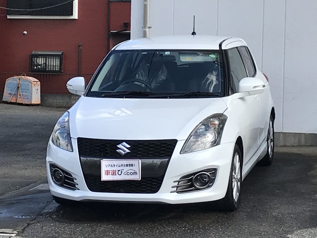 中古車 スズキ スイフト 1 6 スポーツ 6速mt Hid スマートキー の中古車詳細 764km パールホワイト 東京都 75 9万円 中古車情報 中古車検索なら 車選びドットコム 車選び Com