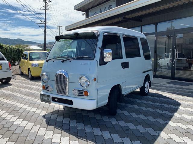 中古車 スバル サンバーディアス ディアス クラシック 40thアニバーサリー ワンオーナー 1000台限定車 の中古車詳細 157 000km ライトブルー 愛知県 65万円 中古車情報 中古車検索なら 車選びドットコム 車選び Com