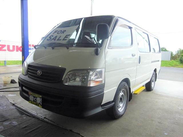 中古車 トヨタ ハイエース 2 4 デラックス ロング 10人乗り ナビtv バックカメラ の中古車詳細 55 135km ホワイト 宮城県 138 6万円 中古車情報 中古車検索なら 車選びドットコム 車選び Com